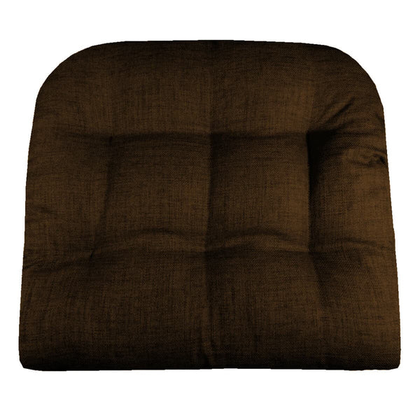 Rave Chocolate Brown Indoor / Outdoor Dining Chair Pads 