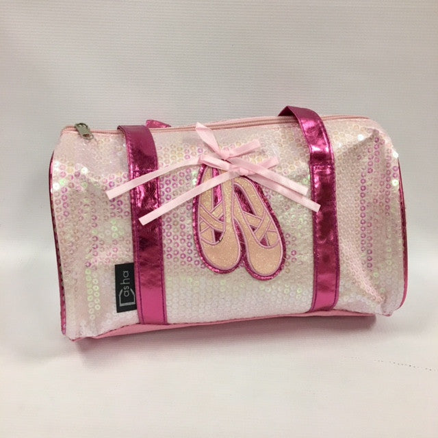 Sequin Ballerina Barrel Bag – Barre & Pointe