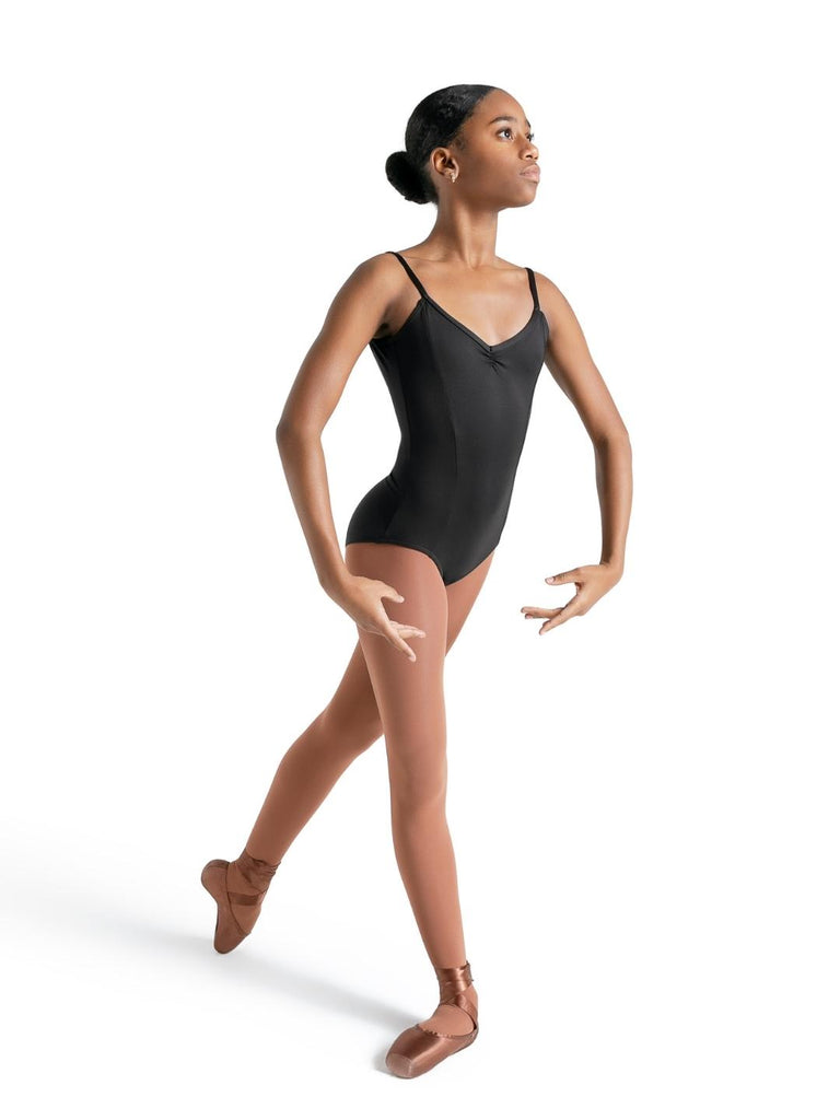 ASE1020W STUDIO COLLECTION BRATEK ADJUSTABLE CAMISOLE LEOTARD - Attitudes  Dancewear Etc.