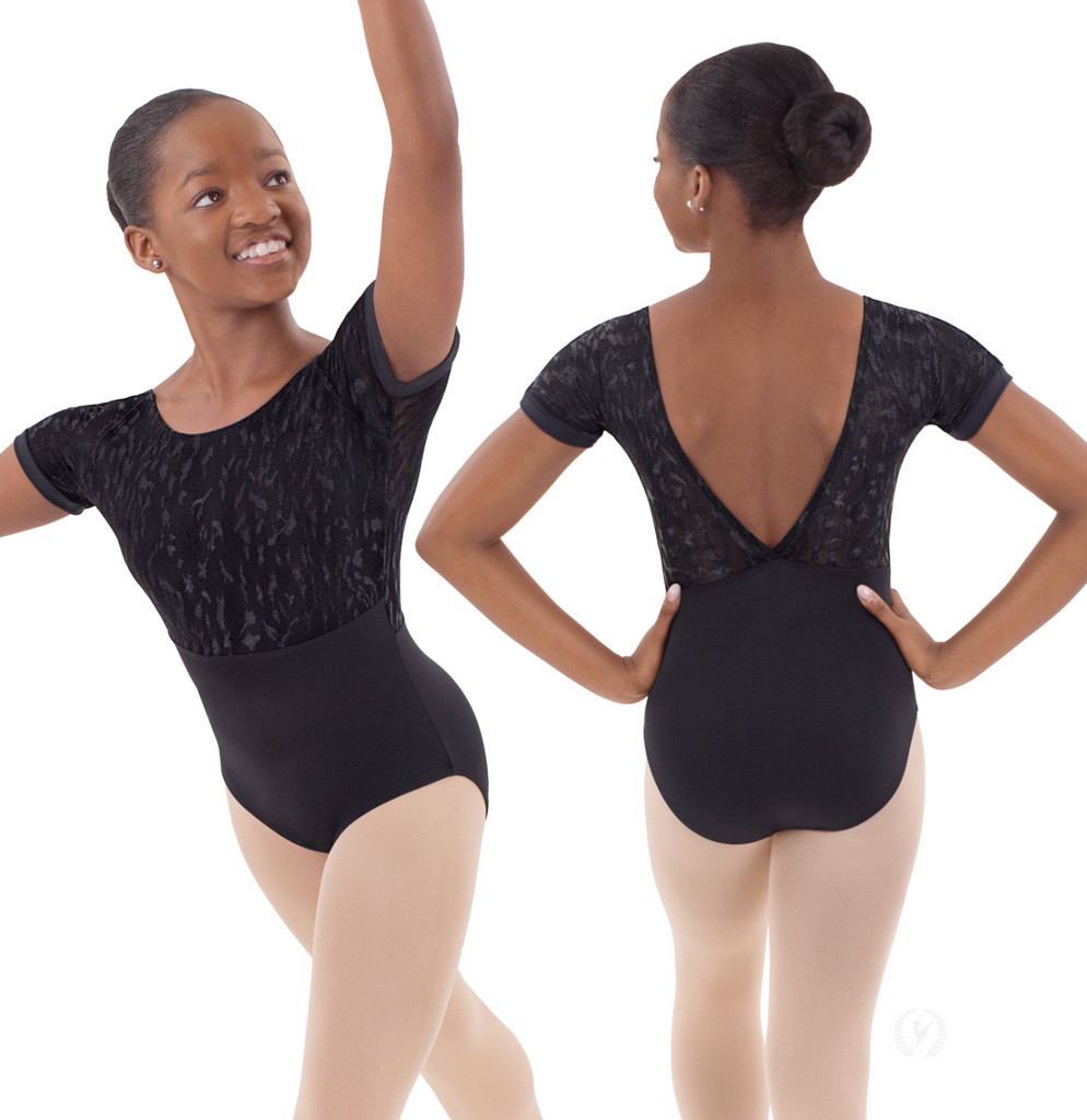 M1558C Mesh Back Cap Sleeve Leotard* – Relevé Dancewear