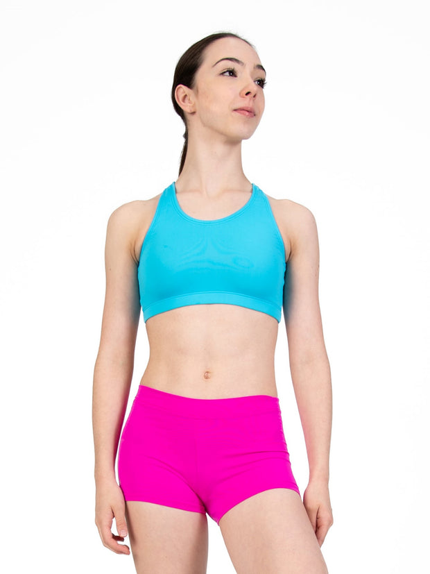 TB239W - Team Basics Racerback Bra Top (Blue Eyes) - Select Size