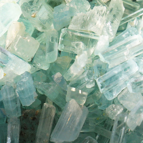 Aquamarine Semi Precious Gemstone 