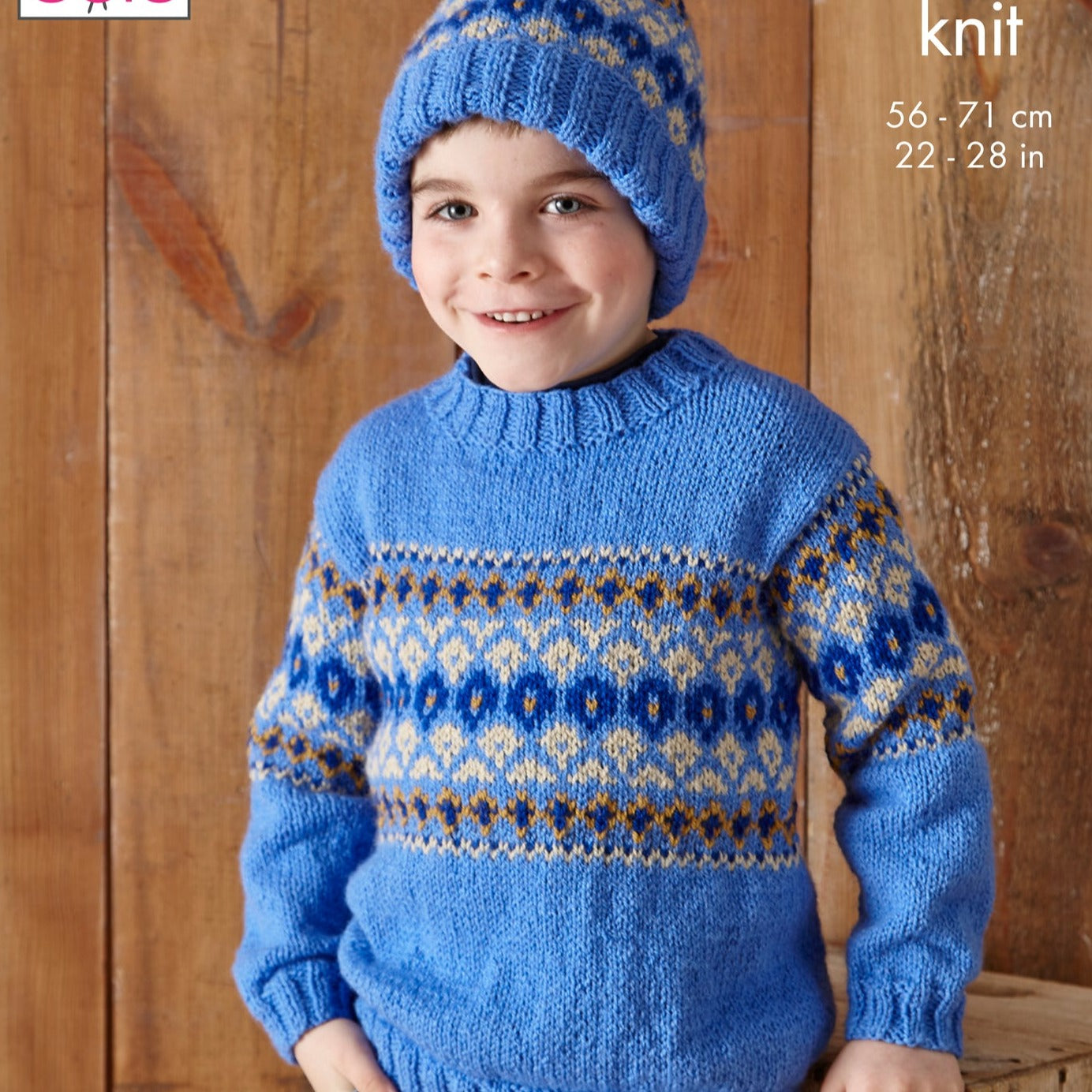 Load image into Gallery viewer, King Cole Kids Pattern 5869