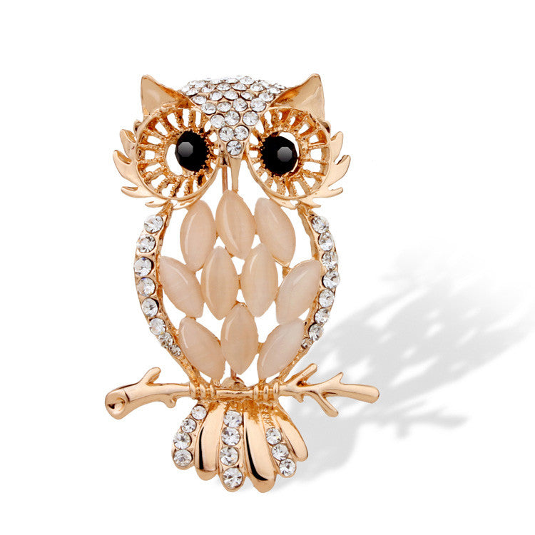 owl brooch