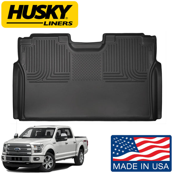 Husky Liners 2nd Seat Row Floor Liner Fits Select 15-18 Ford F150 F250 F350 F450