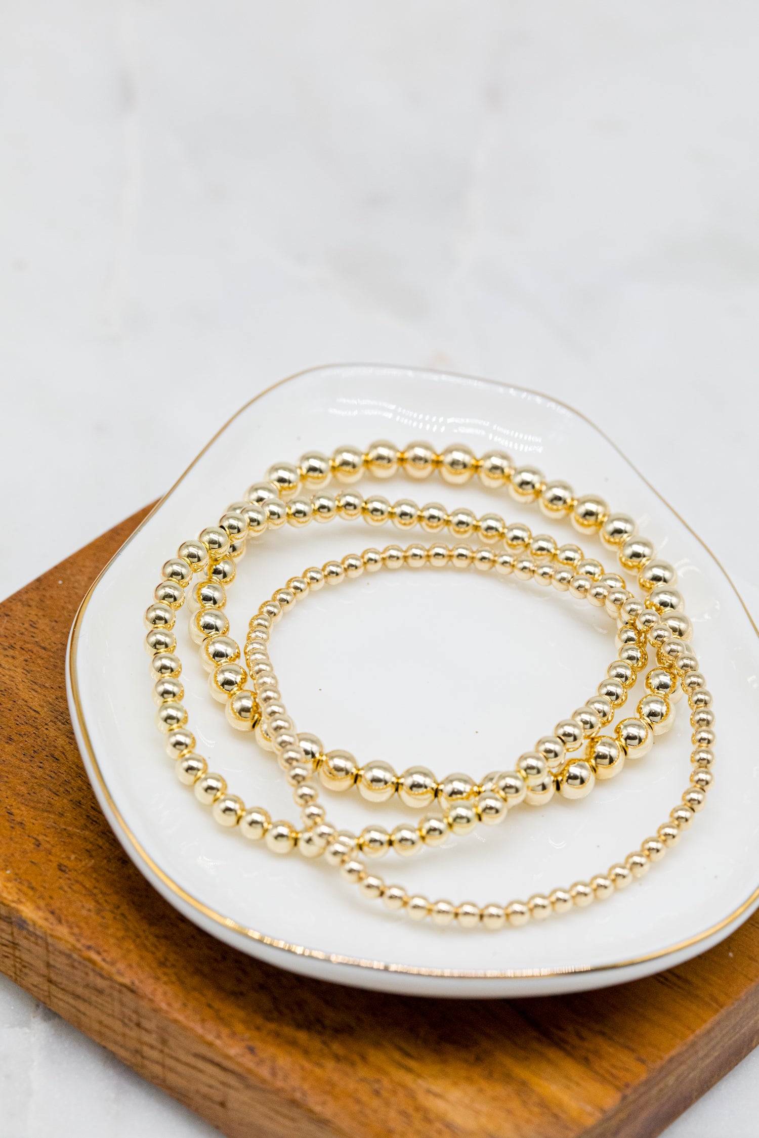 Gold Filled Ball Bracelet - Alexandra Gioia product image