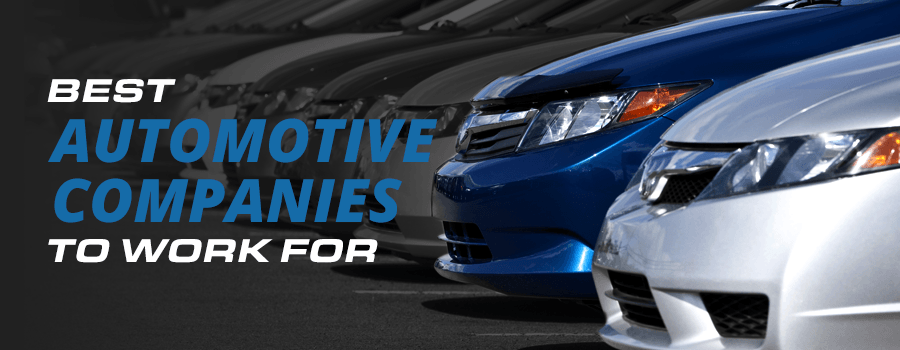 best automotive companies to work for 