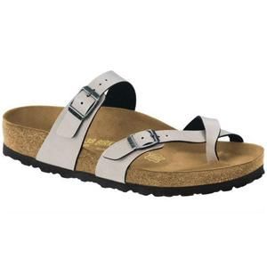 birkenstock mayari pull up stone