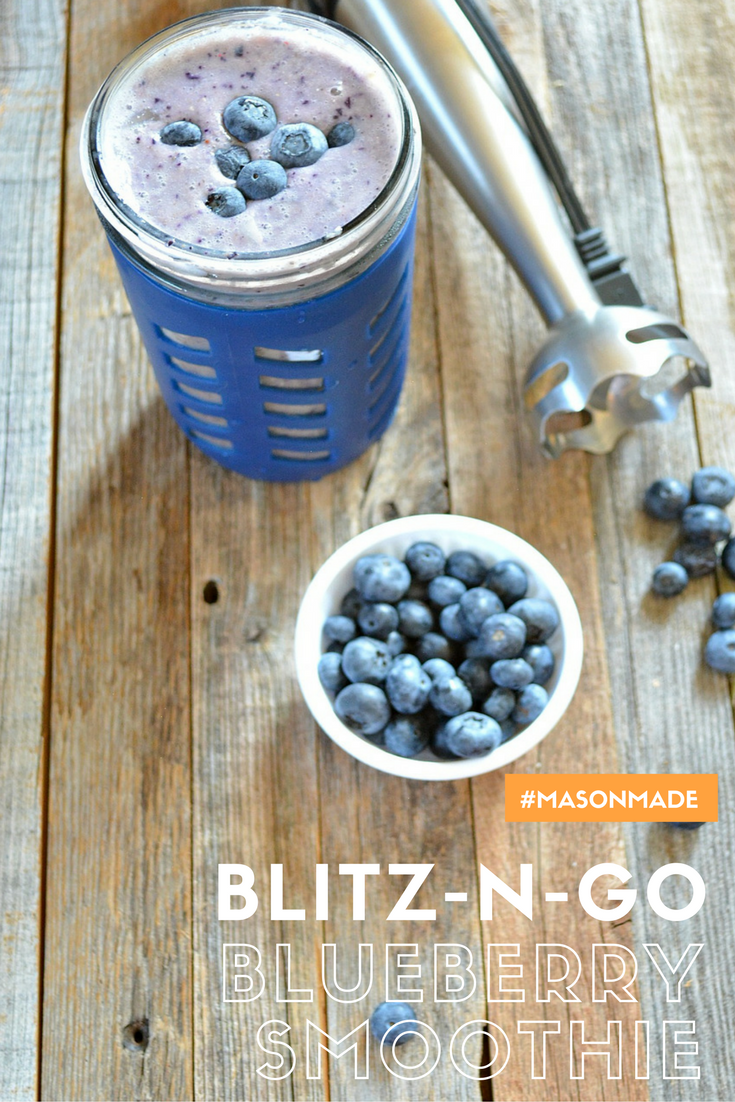 Blitz-N-Go Blueberry Chia Smoothie - JarJackets
