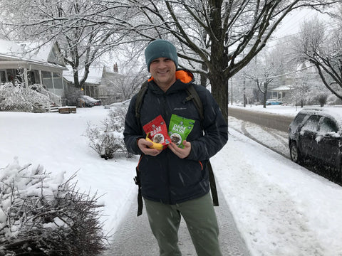 Cacao Sourcing Director, Jesse Last, departing snowy Michigan for Sourcing Season
