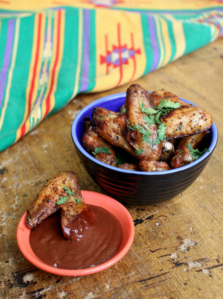 Guajillo Roasted Chicken Wings