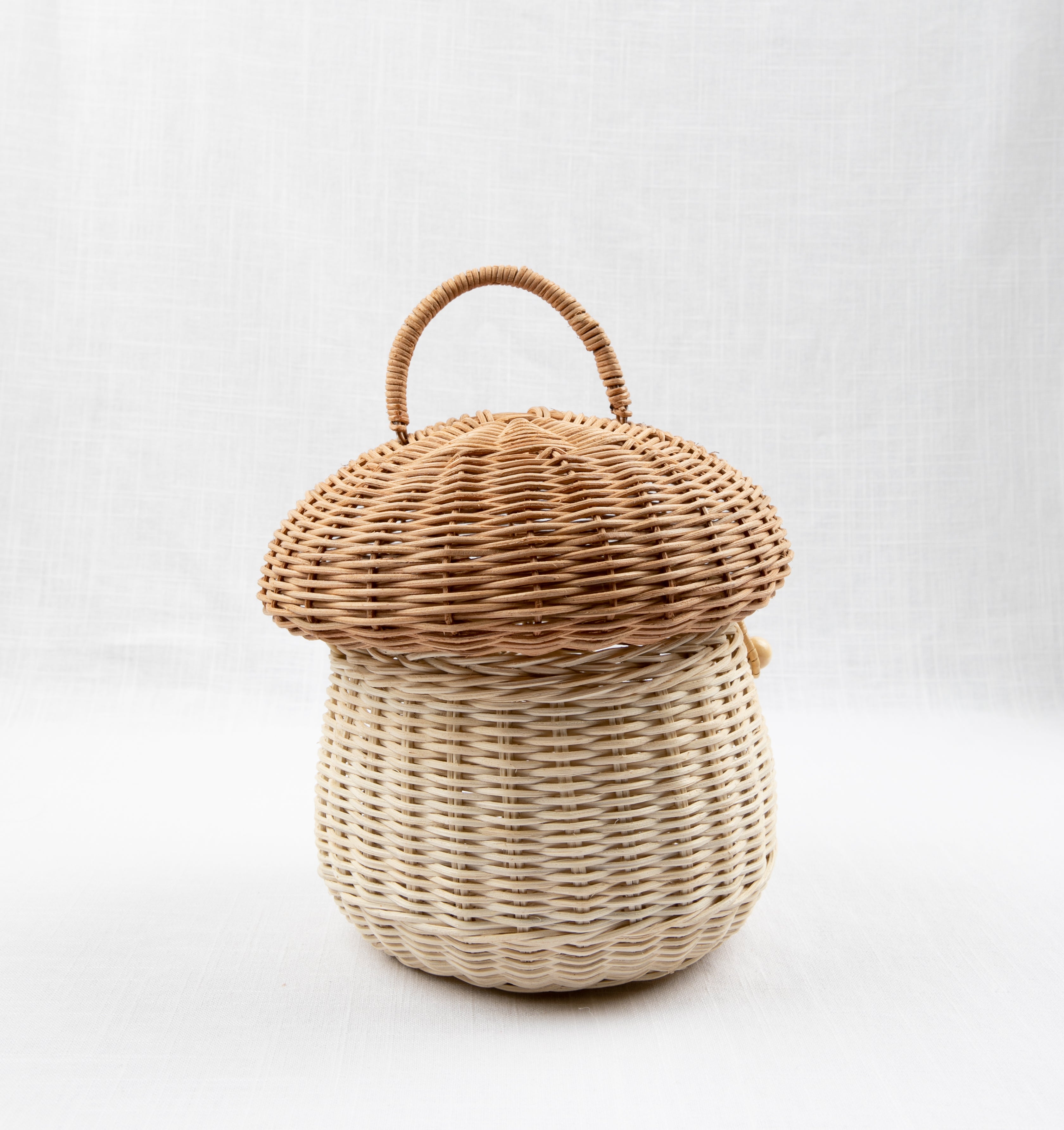 Rattan Mushroom Basket