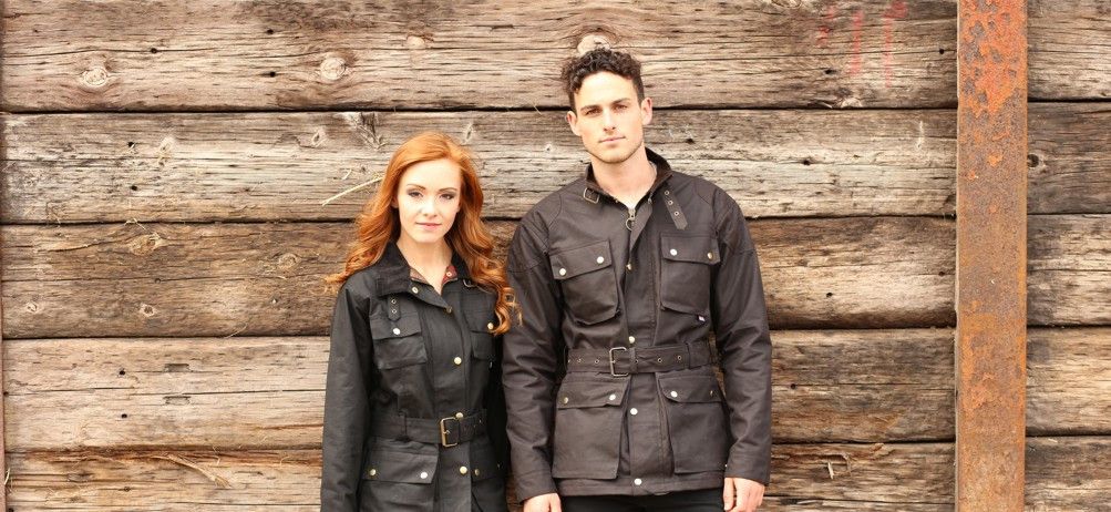 Motorcycle Clothing - Waxed Cotton 