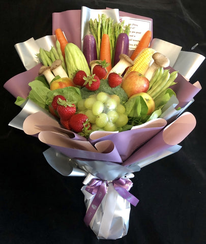 Fruit And Vegetables Bouquet Singapore | Flower Delivery | JW Florist