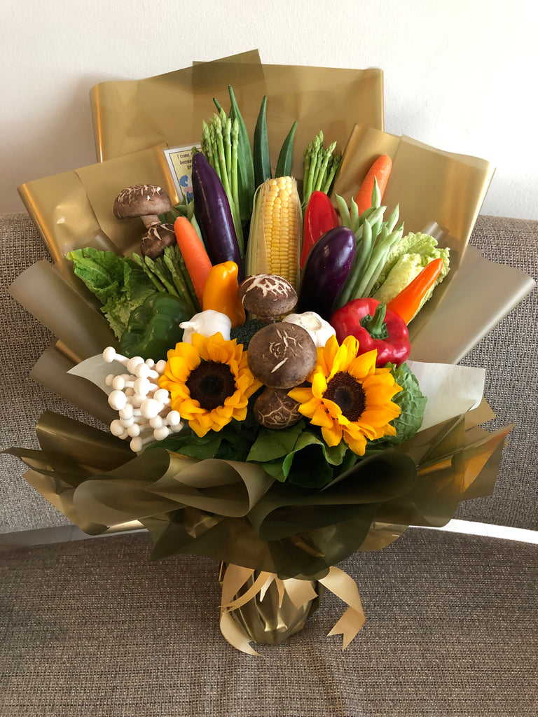 Fruit And Vegetables Bouquet Singapore | Flower Delivery | JW Florist