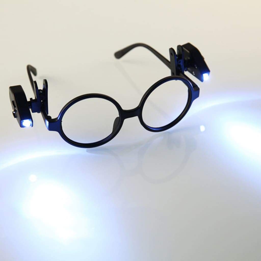 Mini lumière LED pour lunettes 2pcs- Livraison Gratuite