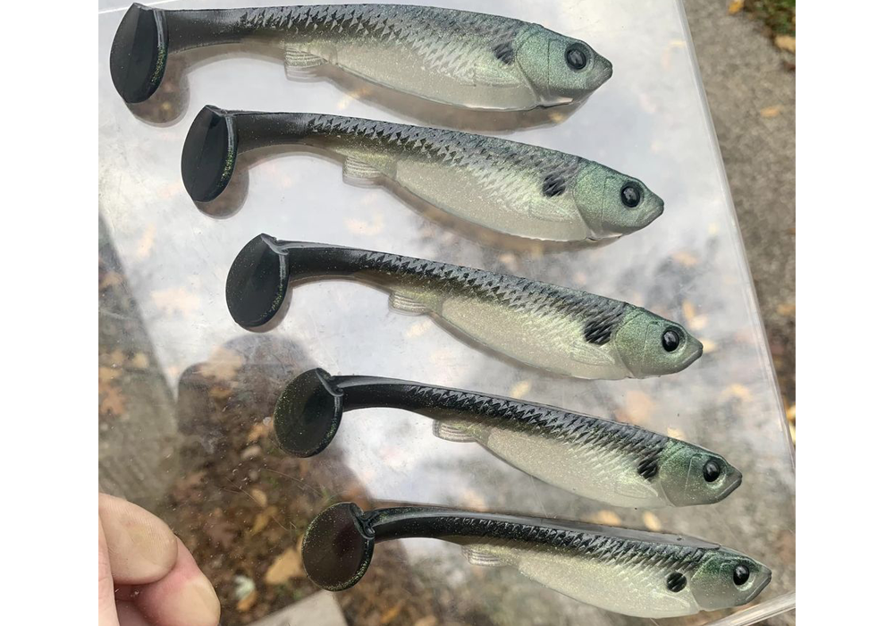 Coastal Colorshift Pearl on Fishing Baits