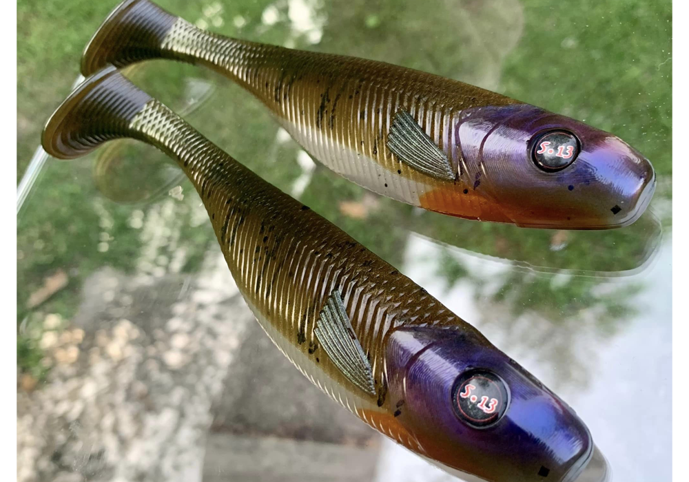 Tsunami and Nero Super Colorshift on Fishing Baits