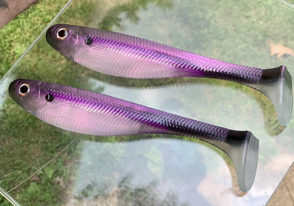 DiCaprio Colorshift on Fishing Baits