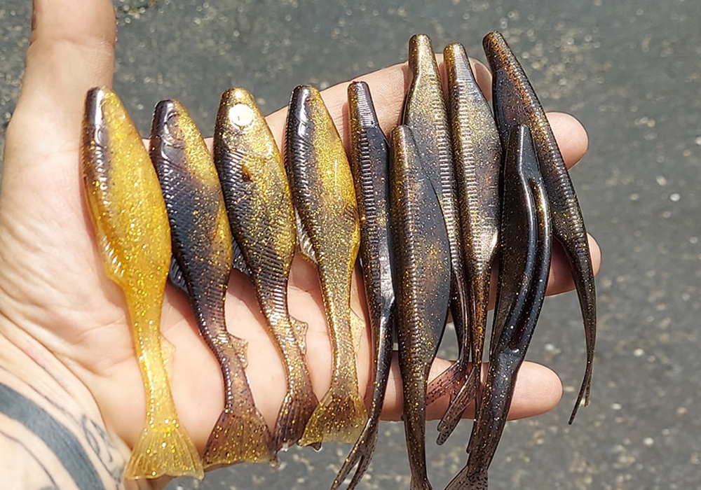 Diamond Gold and Egyptian Gold on Fishing Bait