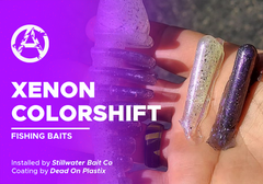 Xenon Colorshift on Fishing Baits