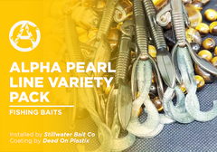 Alpha Pearl Line Variety Pack on Fishing Baits