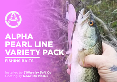 Alpha Pearl Line Variety Pack on Fishing Baits