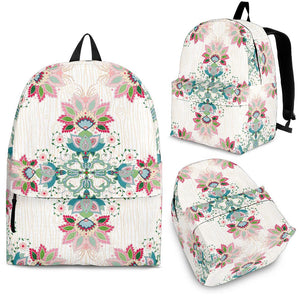 flower pattern backpack