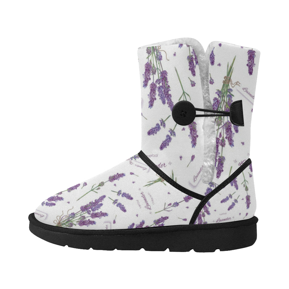 boots with flower design