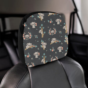 Cute koala pattern Car Headrest Cover