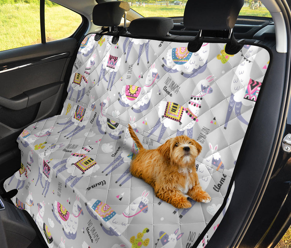 llama car seat covers