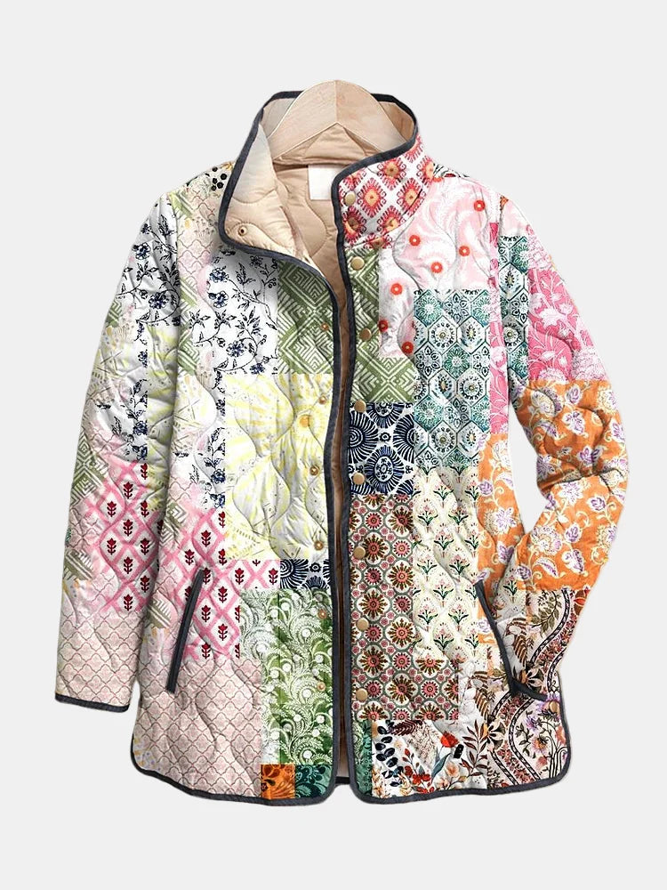 Suri Quilted Floral Jacket