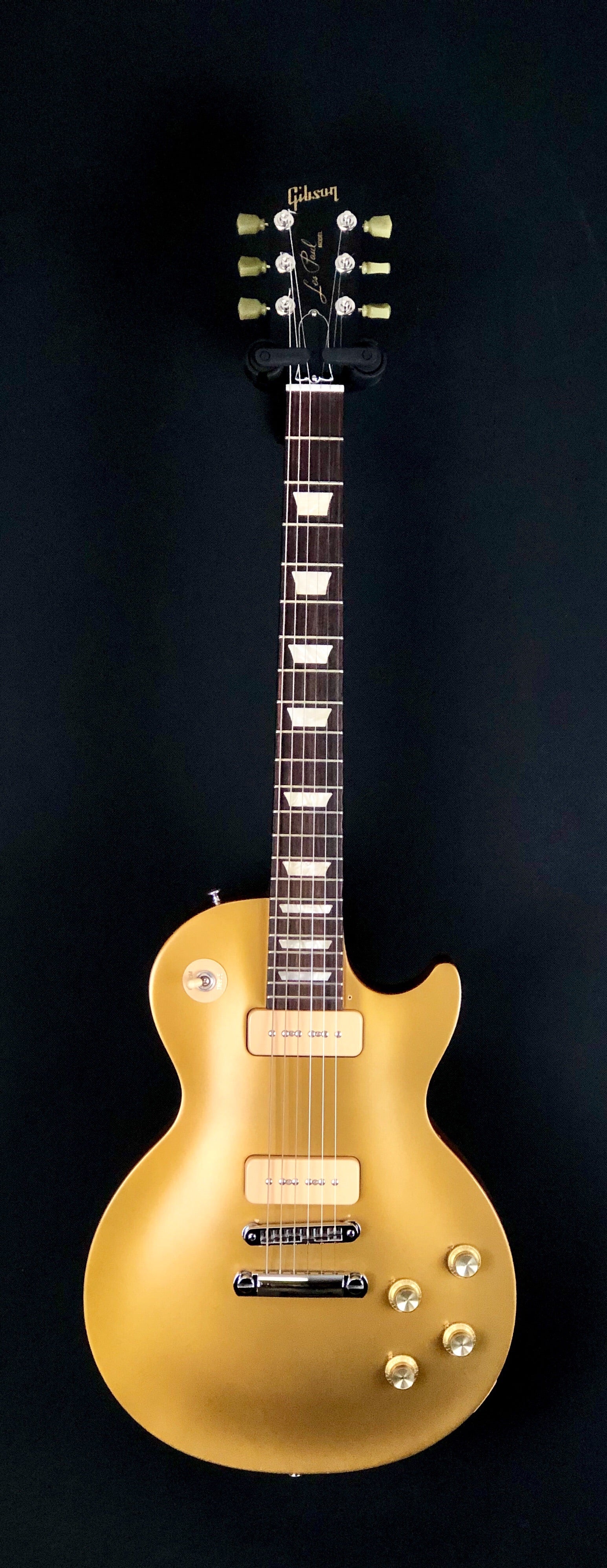 johnny winter les paul gold top