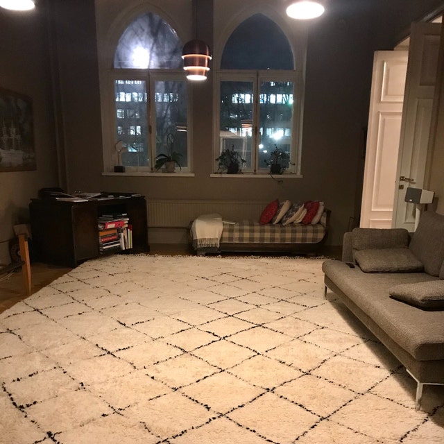 Large moroccan rug