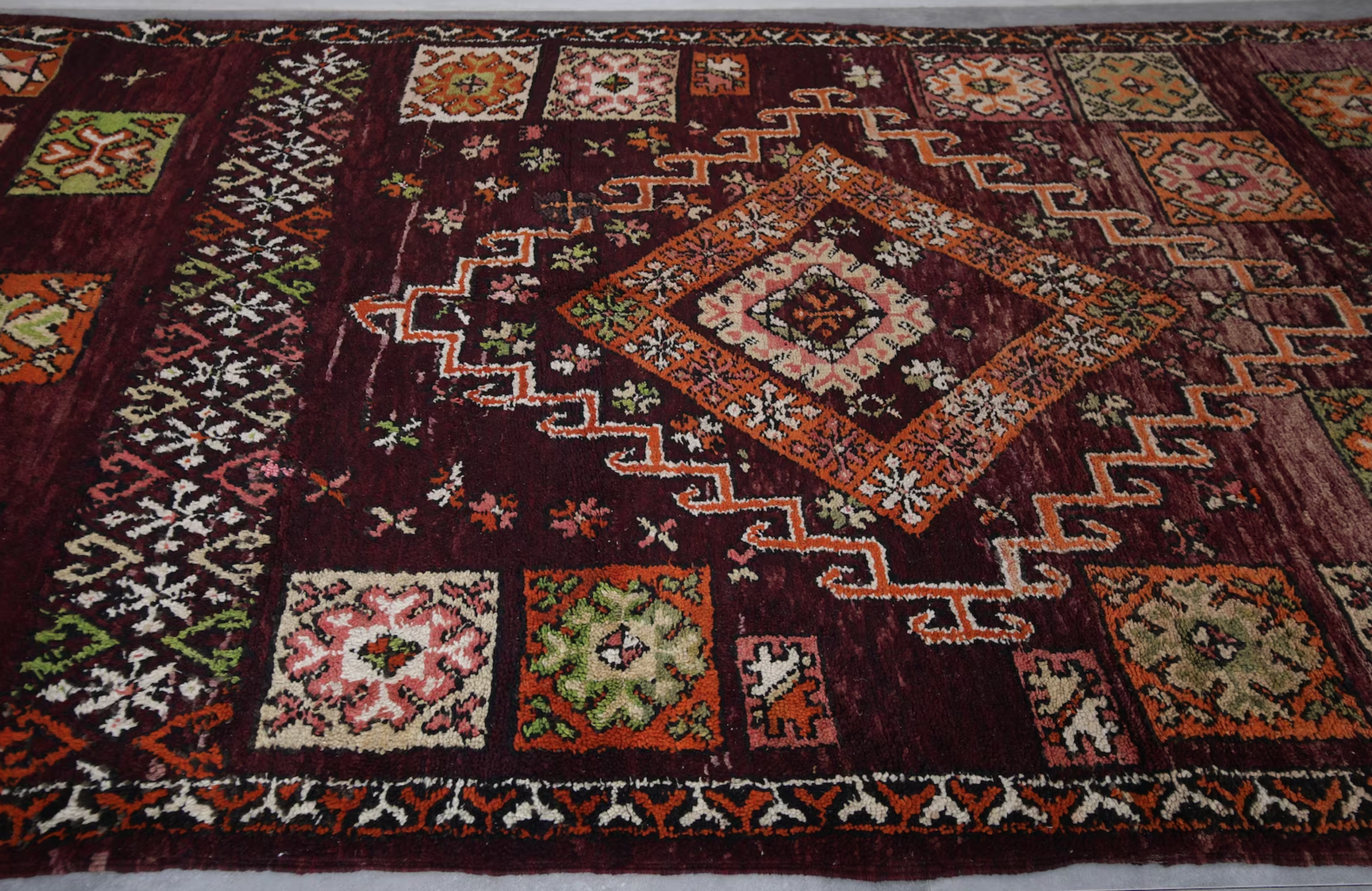 handmade berber rug