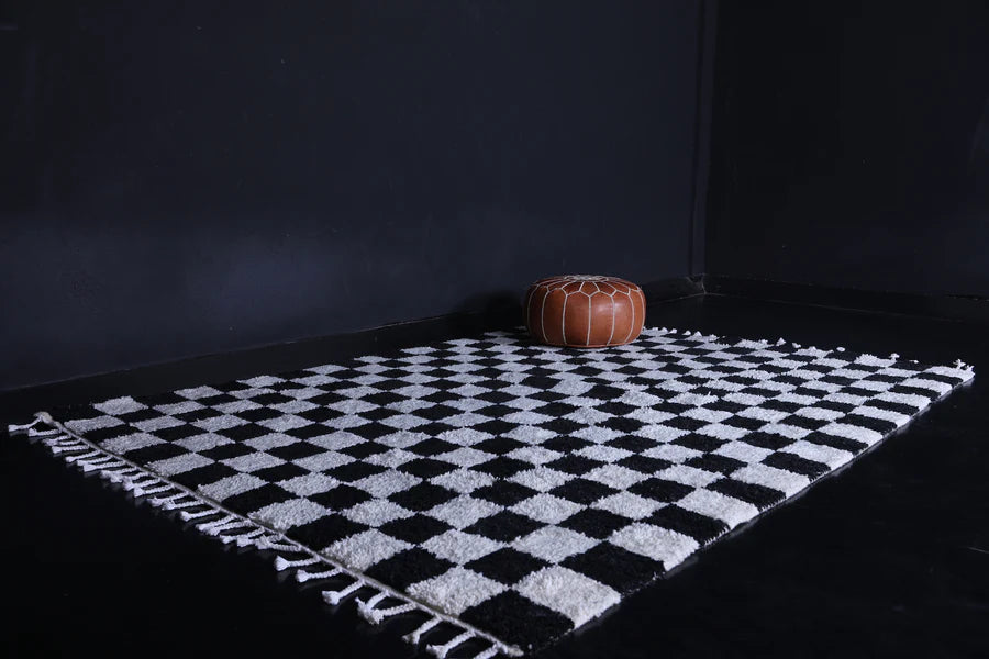 checkers rug