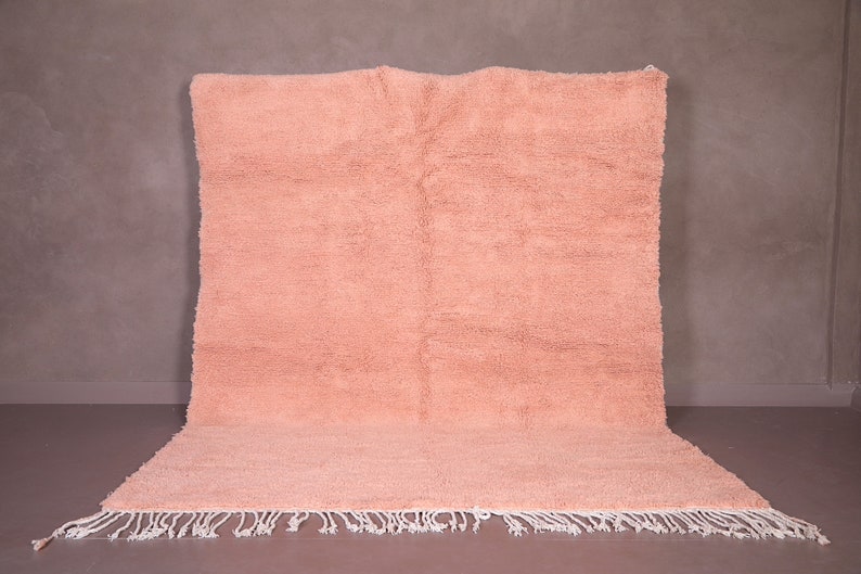 Moroccan rug peach