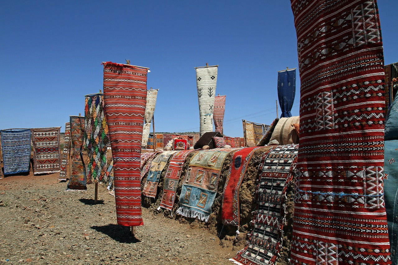 Vintage morocco rug