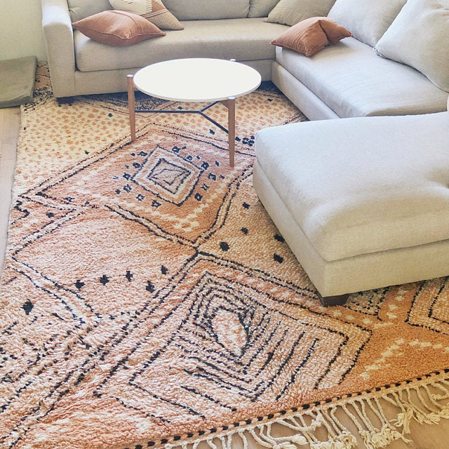 Vintage berber rug