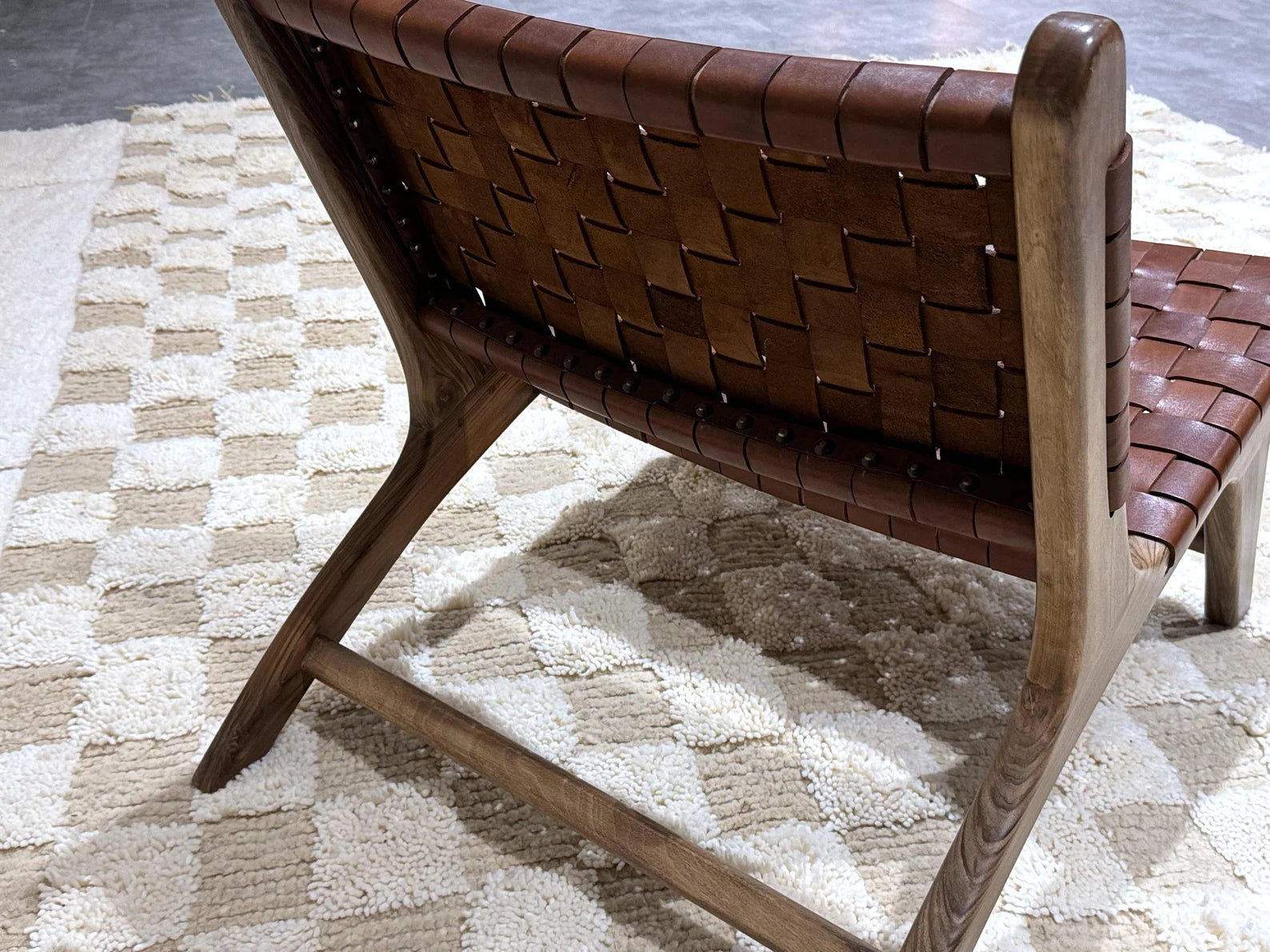 Moroccan wooden chairs