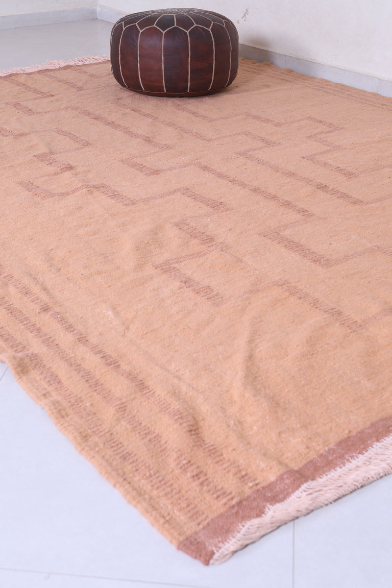 Moroccan handmade rug 7.8 FT X 9.8 FT