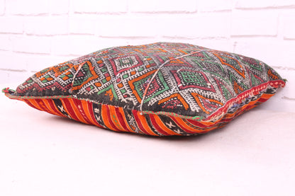 Vintage Berber Style Pillow 17.3 inches X 18.1 inches