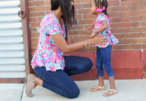 MMofPhilly matching mother and daughter outfits