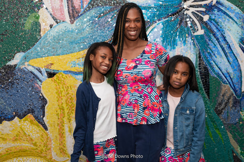 Amber Bowie with Madison and Mackenzie of Mackenzie Madison of Philadelphia