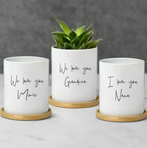 We Love You Planter by Pine and Pineapple