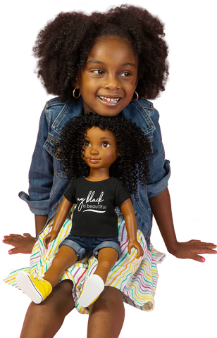 Healthy Roots Zoe Doll - Black Owned Business