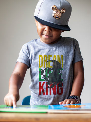 Kids Dream like King Black History Shirt