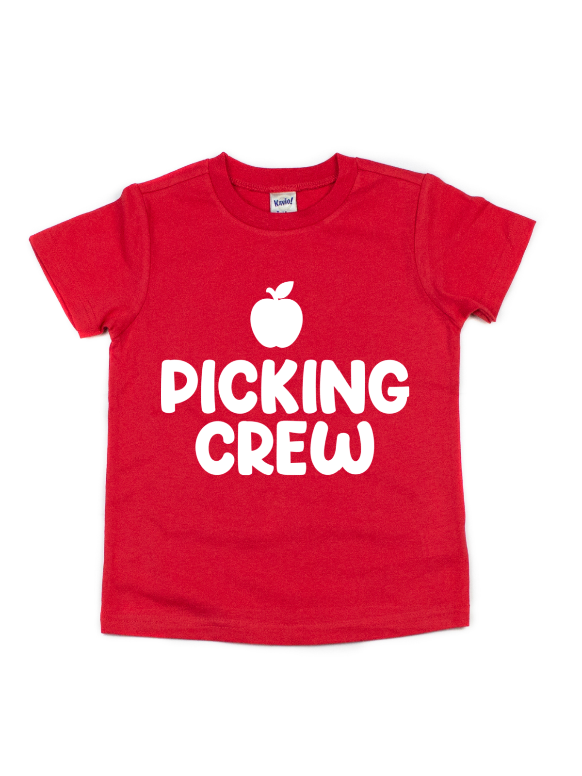 Apple Picking Crew Mommy & Me Set - Red