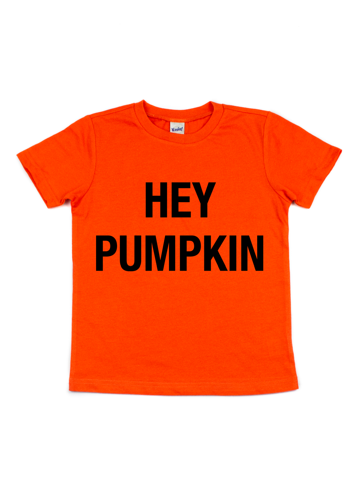 Hey Pumpkin Kids Shirt - Orange