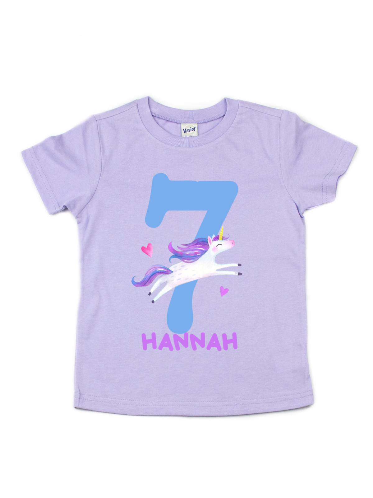 Customised Birthday T-shirts for Girls- Unicorn birthday tshirt - Unicorn  tshirts for Girls. Personalise tshirt - '(Age & Name) BIRTHDAY GIRL